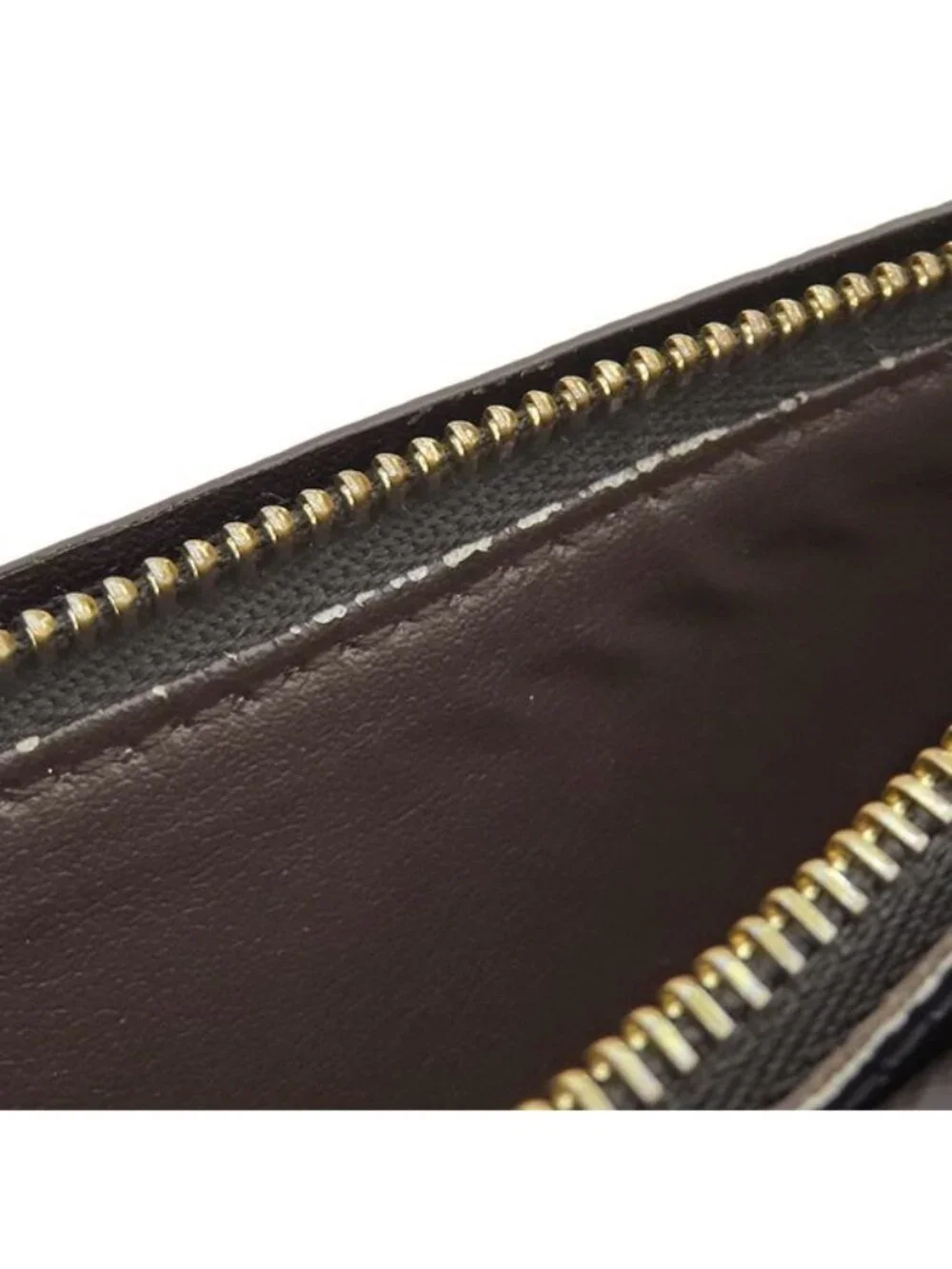Louis Vuitton Wallet Portefeuille Brazza Monogram Canvas Stripe Gold NIGO